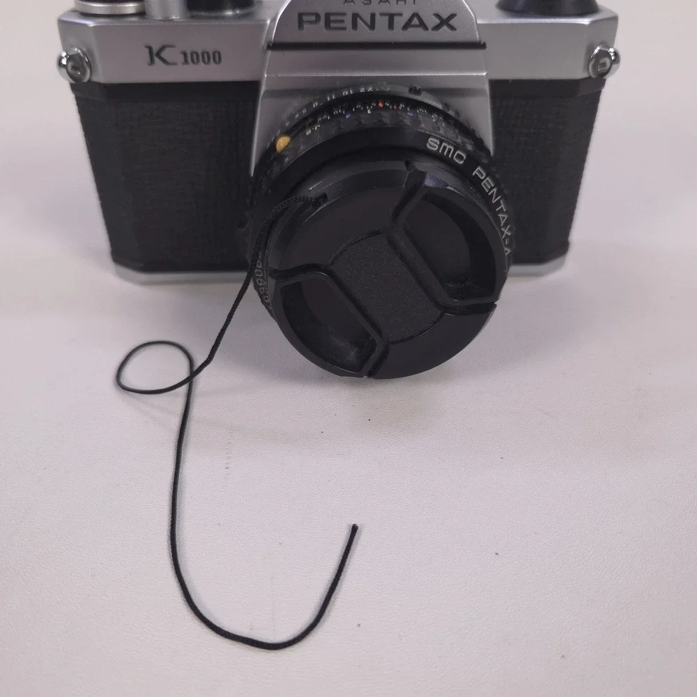 Asahi PENTAX K1000 SLR 35mm Camera SMC PENTAX-A 1:2 50mm Untested As-Is - Picture 16 of 16